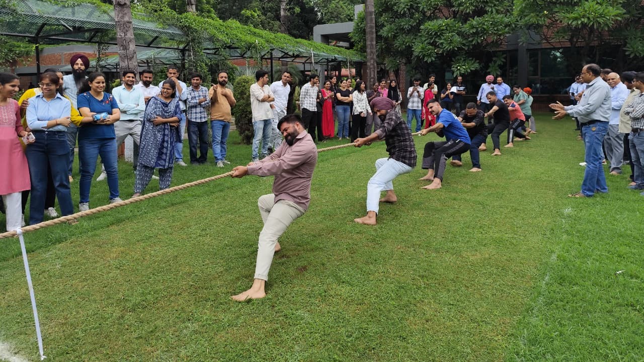 Tug of War: Celebrating Independence Day with Team Spirit at CSIR-IMTECH